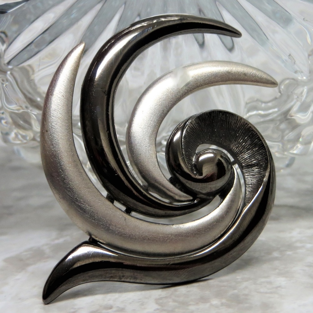 Edgy WILD THING Vintage Rockabilly Unique Brooch pin